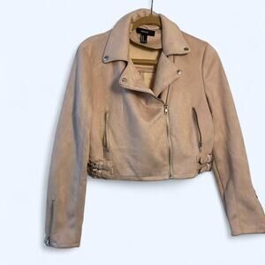 Forever21 Tan Faux Suede Jacket